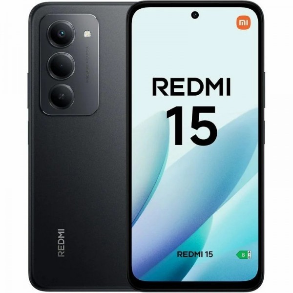 Smartphone Xiaomi Redmi 15 8GB/256GB Preto
